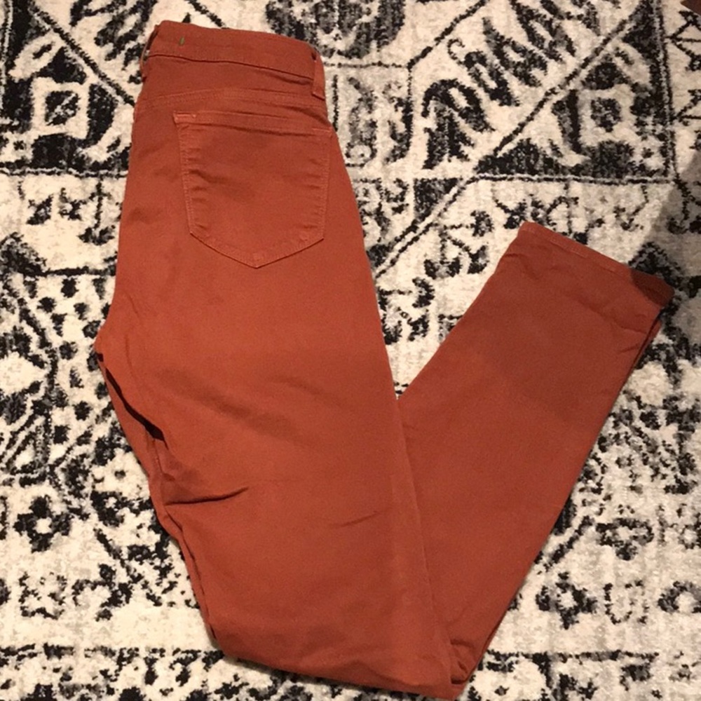 J Brand Skinny 811 in Terra-cotta
